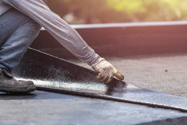 Professional Basement Waterproofing technician working in Flemington, GA